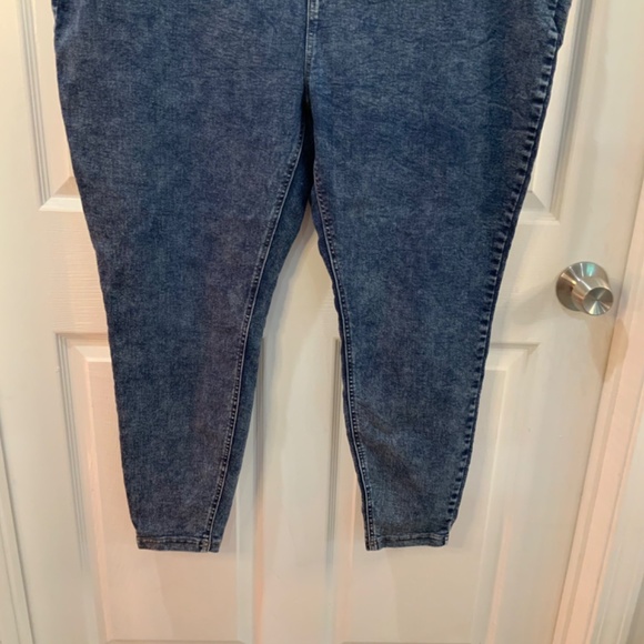 TERRA & SKY ELASTIC WAIST SKINNY JEANS PLUS SIZE 3X - Picture 3 of 7